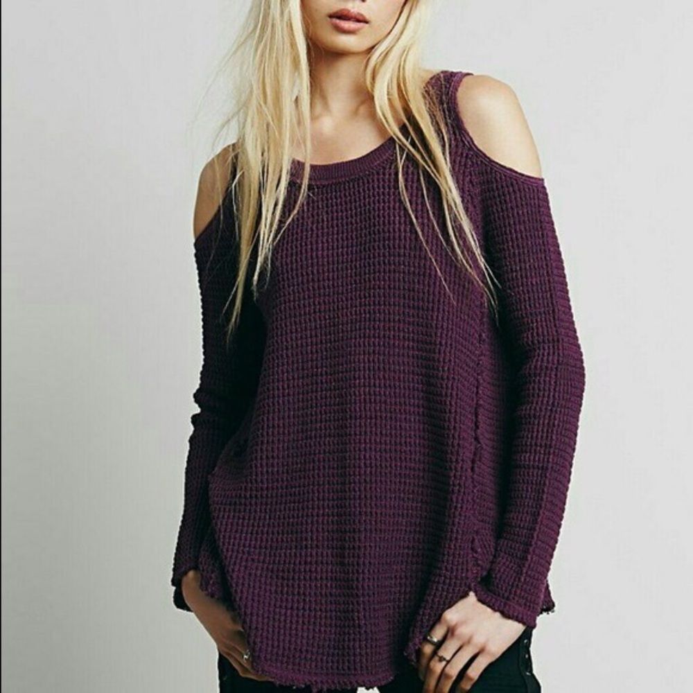 Sunrise Cold Shoulder Sweater